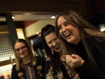 Guests at Sunderland Greyhounds enjoying their evening